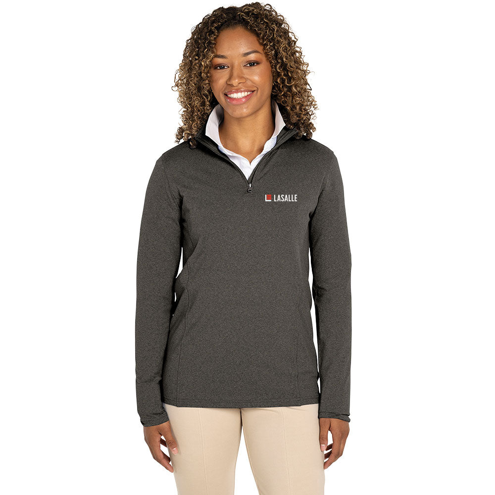 Women's Heathered Eco-Logic Stretch 1/4 Zip