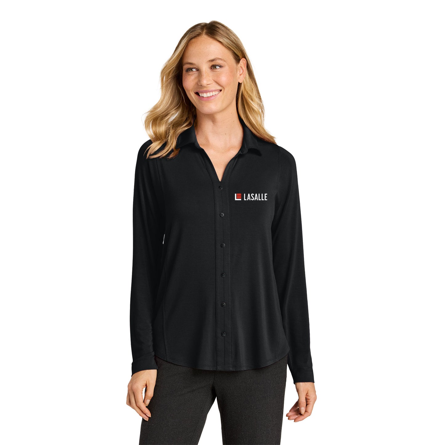 Women's Luxe Knit Button Tunic