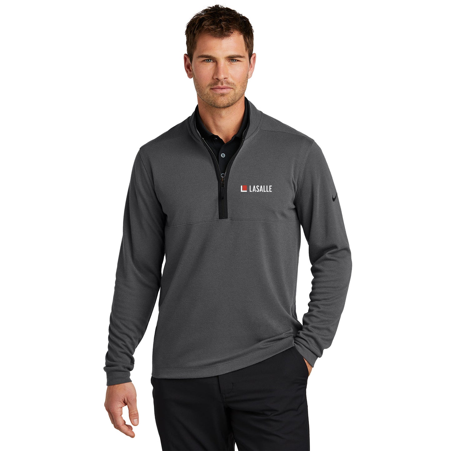 Men's Nike Textured 1/2-Zip Cover Up