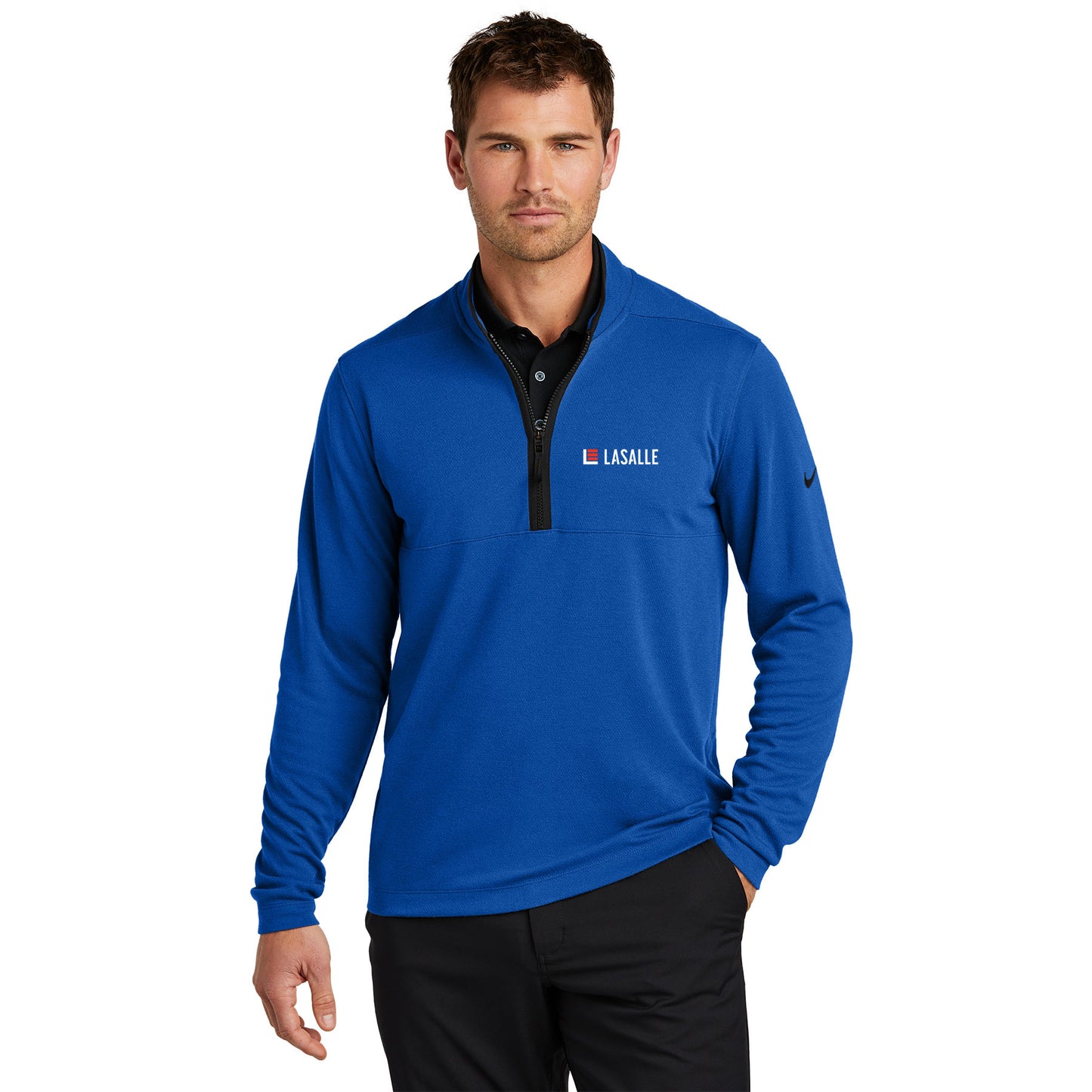 Men's Nike Textured 1/2-Zip Cover Up