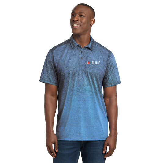 Men's Ombre Heather Polo