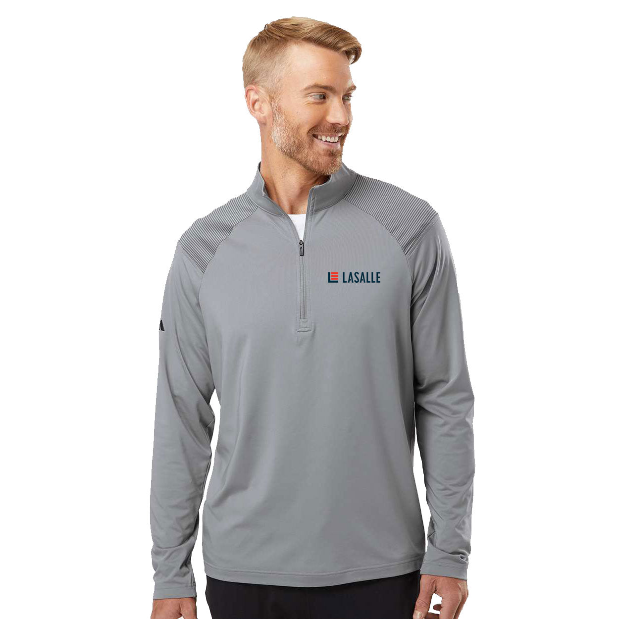 Men's Adidas Ultimate365 Lightweight Shoulder Stripe 1/4 Zip