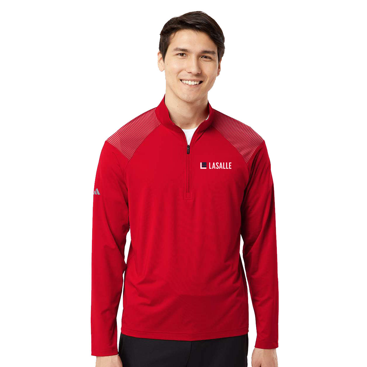 Men's Adidas Ultimate365 Lightweight Shoulder Stripe 1/4 Zip