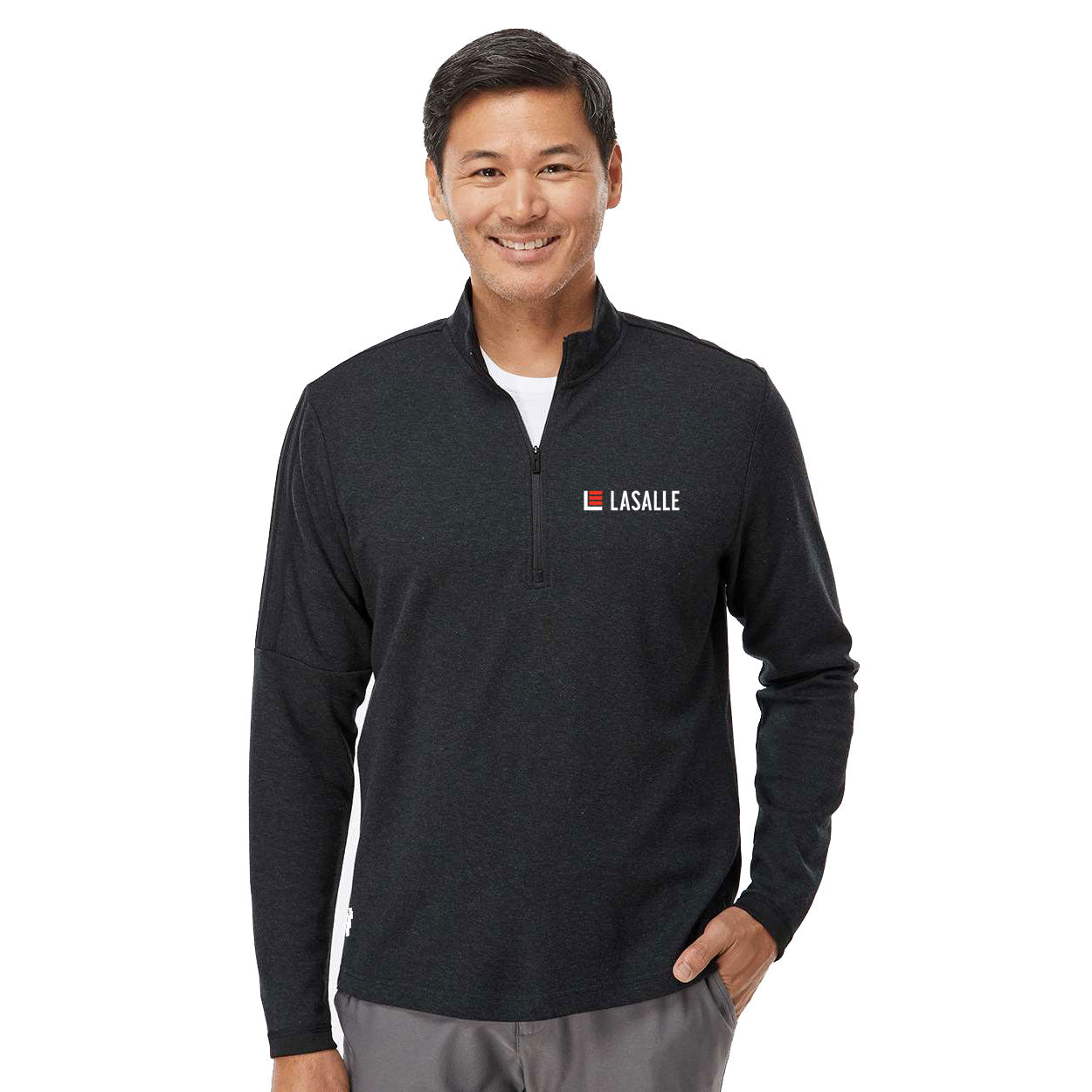 Men's Adidas Men’s 3-Stripes 1/4 Zip Sweater