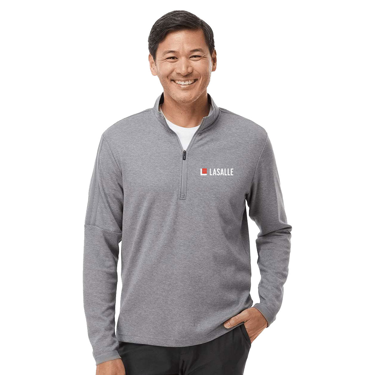 Men's Adidas Men’s 3-Stripes 1/4 Zip Sweater