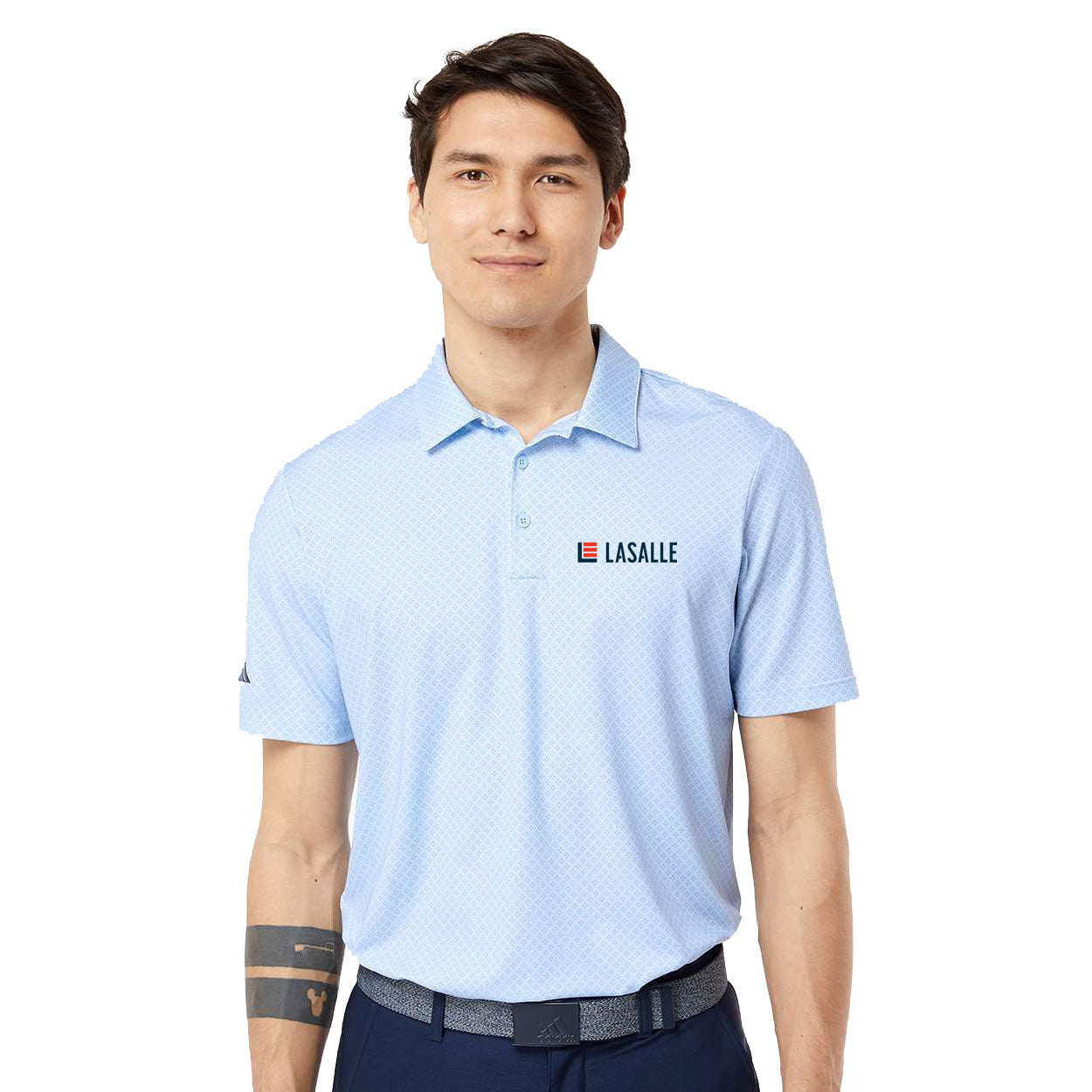 Men's Adidas Ultimate365 Diamond Dot Print Polo