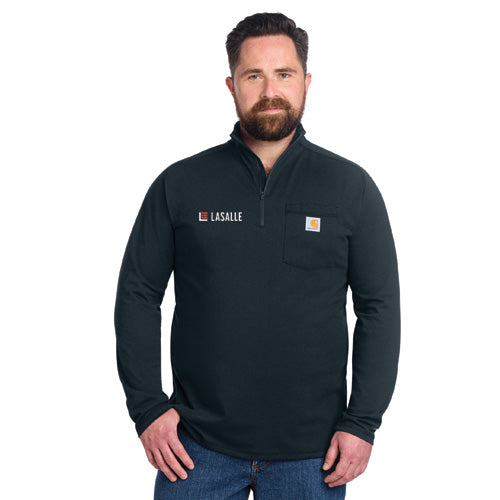 Men's Carhartt Force 1/4-Zip Long Sleeve T-Shirt